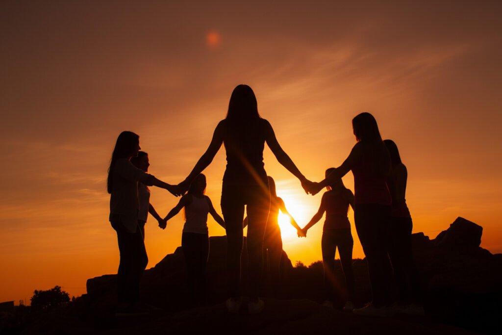 Women Dance Flow (illustratie)